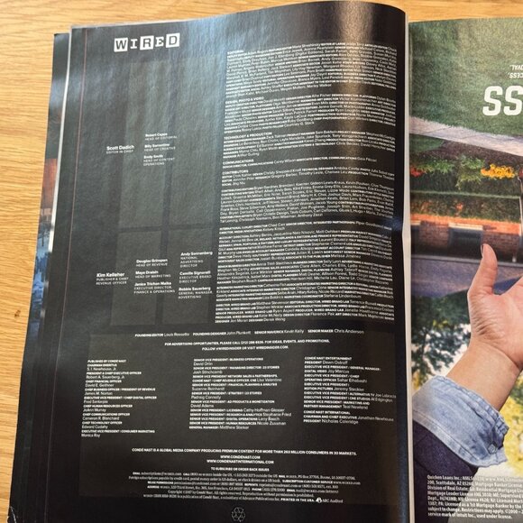 WIRED Magazine, The Sci-Fi Issue, January 2017, Terra Incognita. Conde Nast - Picture 11 of 15